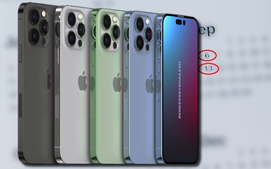 蘋果iPhone 14的發(fā)售日期預(yù)計在9月5號