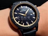 法穆蘭手表顯示屏偏色。