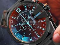 古馳手表顯示屏偏色。